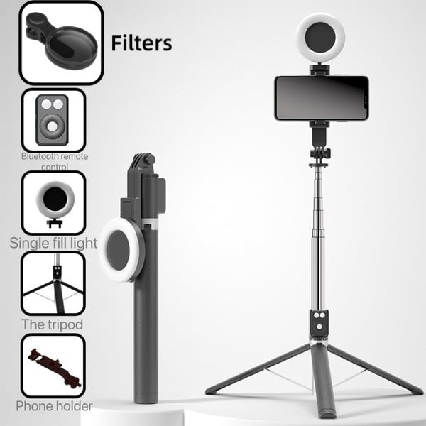 🎁Hot Sale 50% OFF⏳New 6 in 1 Bluetooth Selfie Stick